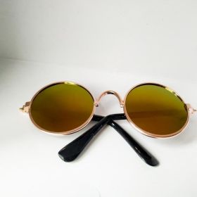Pet Cat Glasses Cat Sunglasses (Option: Orange-L)